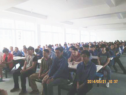 2014年5月21日，瑞安市紀(jì)龍汽車電器有限公司管理升級動員大會召開