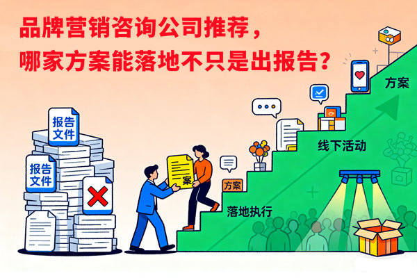品牌營銷咨詢公司推薦，哪家方案能落地不只是出報告？