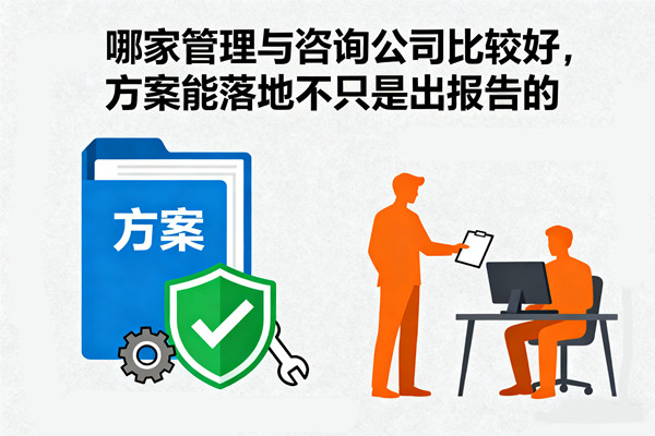 哪家管理與咨詢公司比較好，方案能落地不只是出報告的