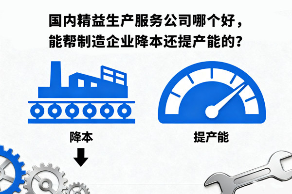 國內精益生產服務公司哪個好，能幫制造企業(yè)降本還提產能的？