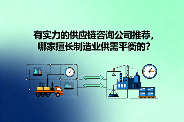 有實(shí)力的供應(yīng)鏈咨詢公司推薦，哪家擅長制造業(yè)供需平衡的？