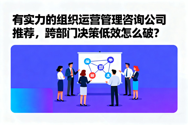 有實(shí)力的組織運(yùn)營(yíng)管理咨詢公司推薦，跨部門決策低效怎么破？