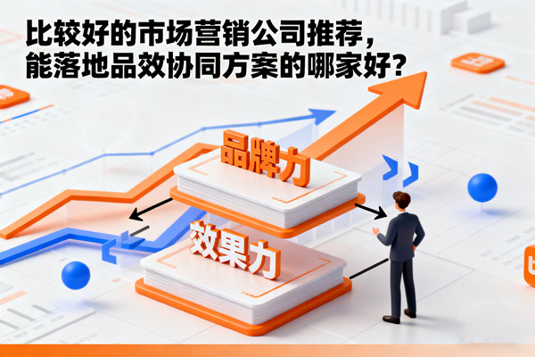 比較好的市場營銷公司推薦，能落地品效協(xié)同方案的哪家好？